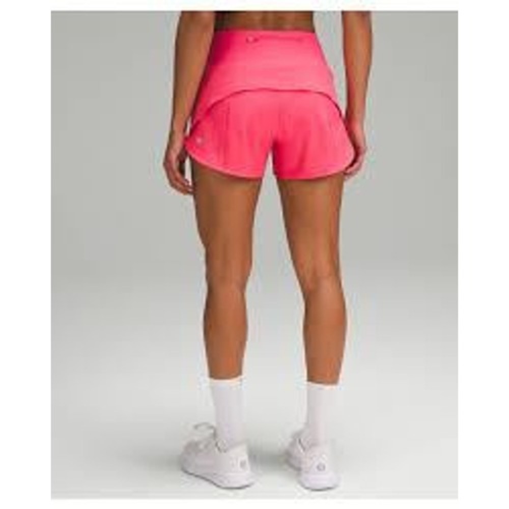 176 Lululemon Speed Up High Rise Short 2.5 Lined Sakura Pink (Size 14, NWT)